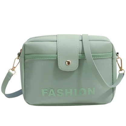 Women's bag candy-colored messenger bag