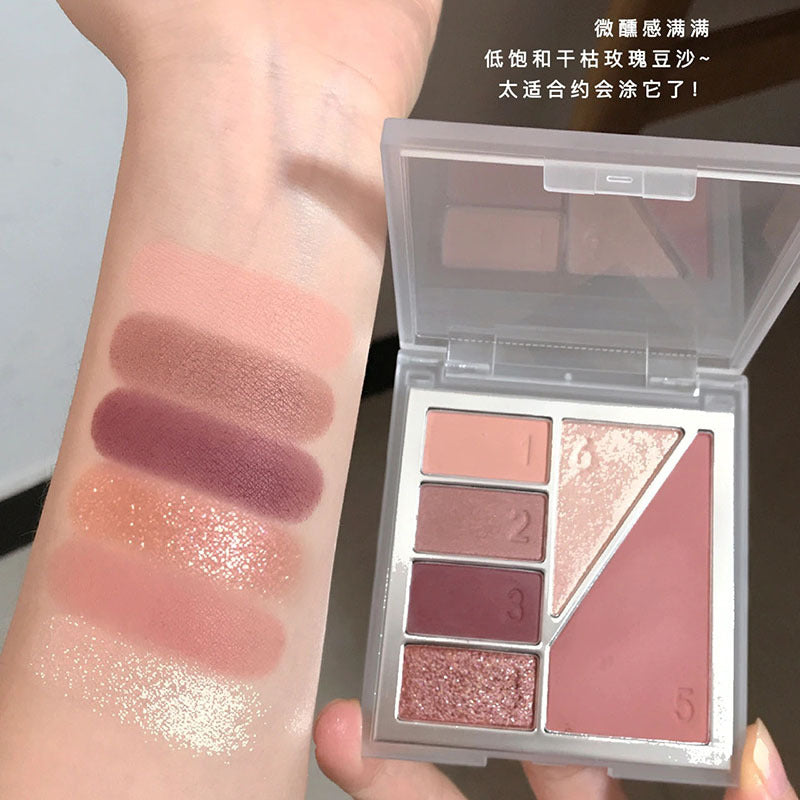 6-Color Eyeshadow Palette