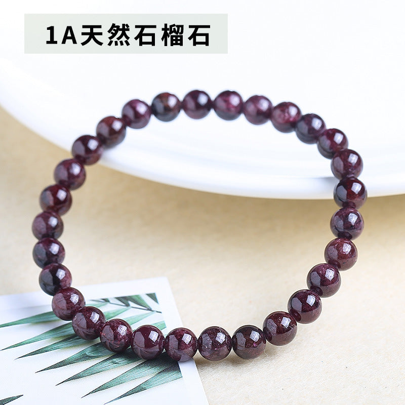 Garnet bracelet