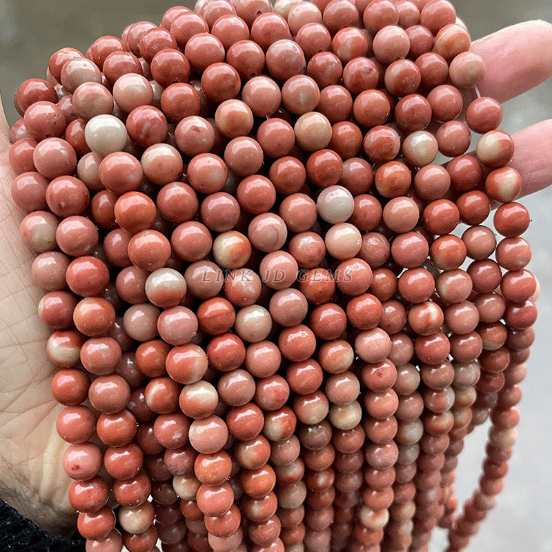 Rose stone bracelet beaded