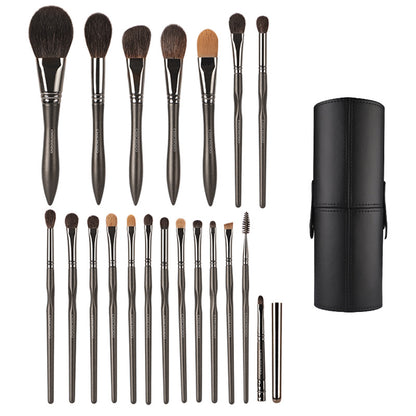 20-Piece Animal Hair Makeup Brush Set