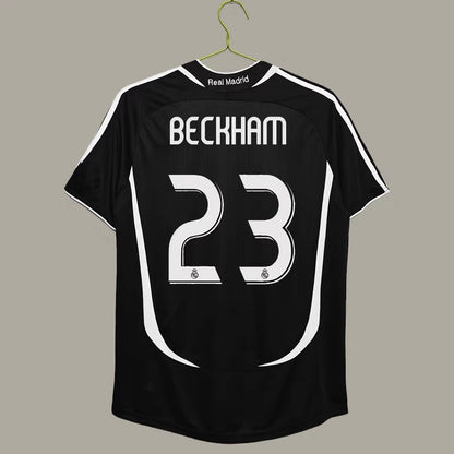 06-07 Real Madrid Retro Home Away Ronaldo Beckham Ra¨²l Guti Jersey