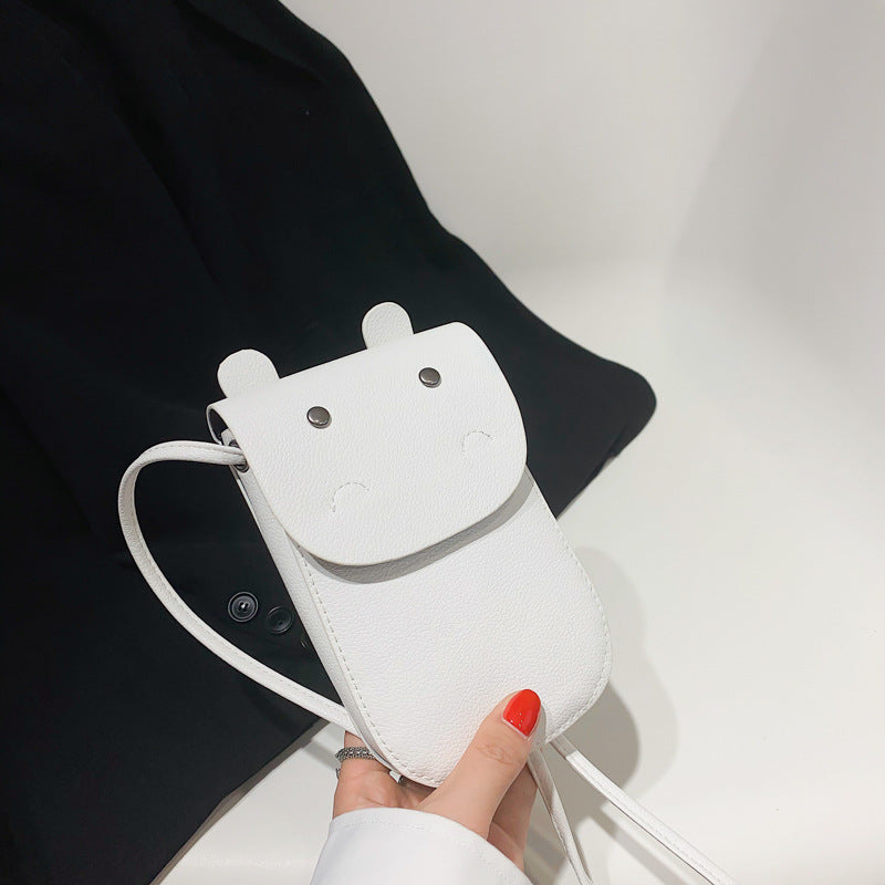 Cute cartoon mobile phone bag mini bag