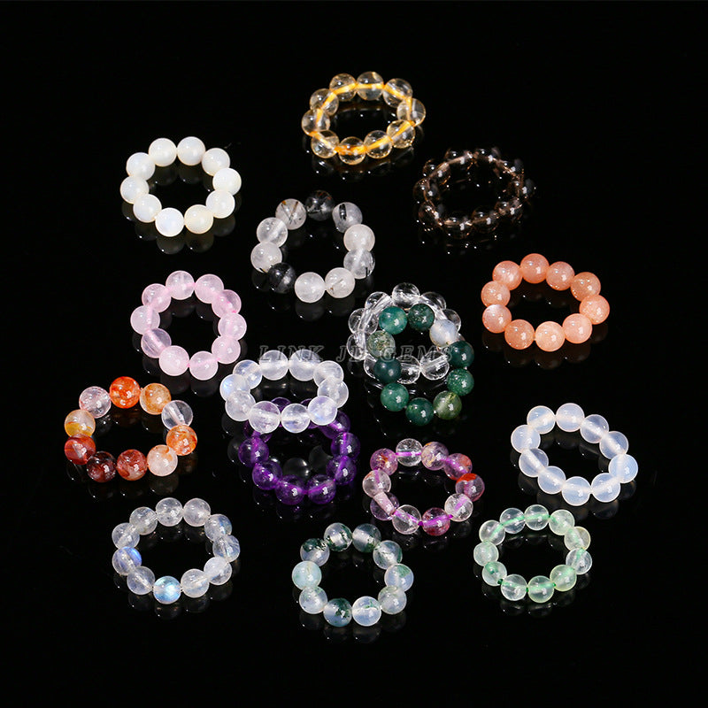 11Mm natural crystal beads