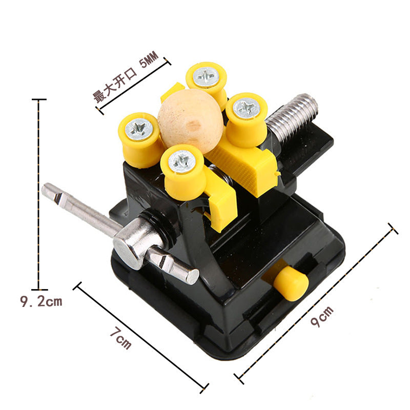 Suction Aluminum Olive Nut Clamp Wood Carving Vise