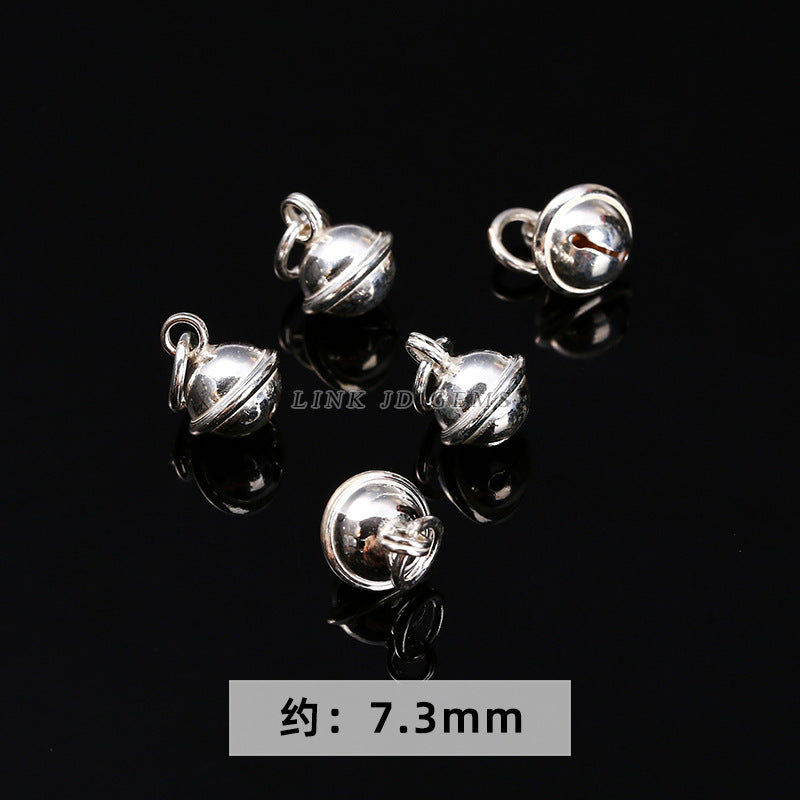 S925 silver bead spacer accessories flower tray snowflake spacer