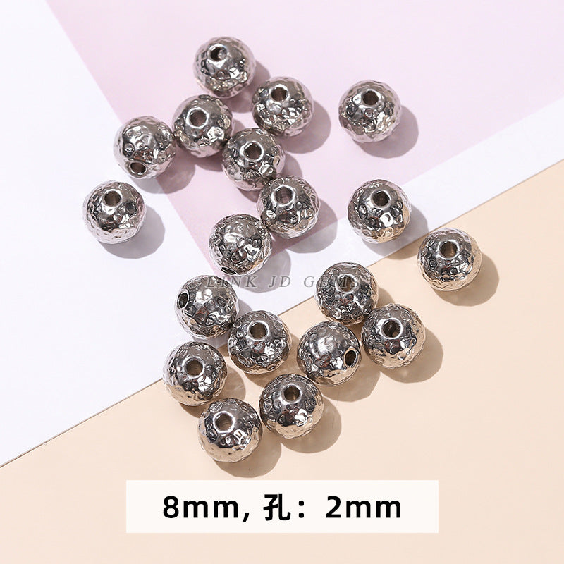 Stainless steel hammer beads loose beads