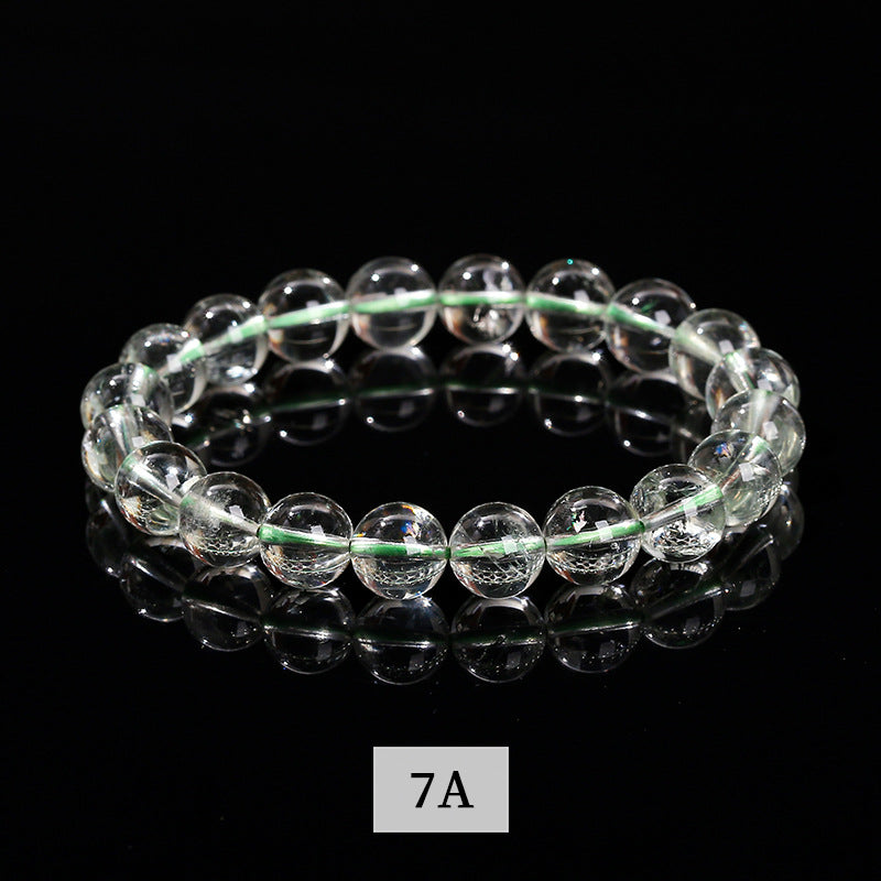 7A Natural Green Asai Crystal Bracelet