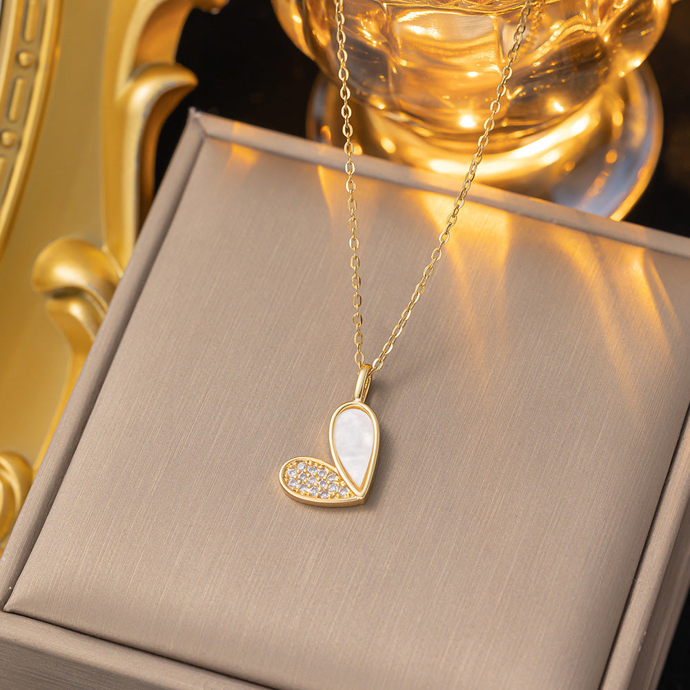 18K Gold Fritillary Love Necklace