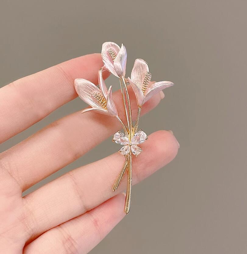 Lily Butterfly Brooch