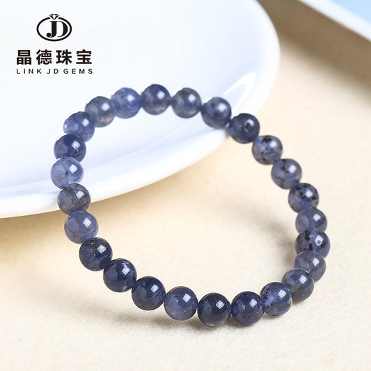 Cordierite bracelet couple