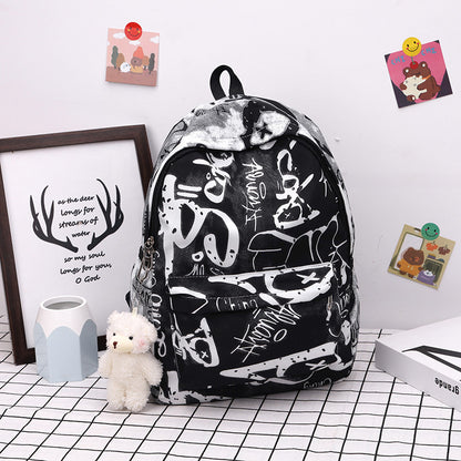 Fashion backpack women's fashion schoolbag