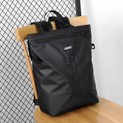 Pure black computer bag