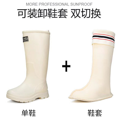 Tall rain shoes Korean version