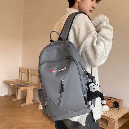 Simple backpack for high school students