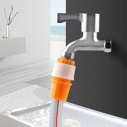 Faucet Adapter, Hose to Rigid Pipe Converter, Plastic Water Pipe Quick Connectors