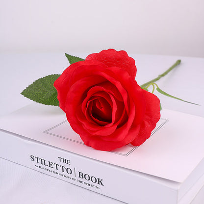 Rose single artificial flower