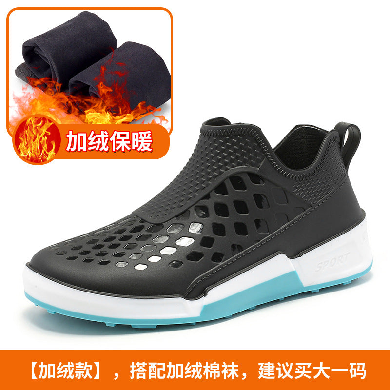 Rain shoes men's sports outdoor non-slip