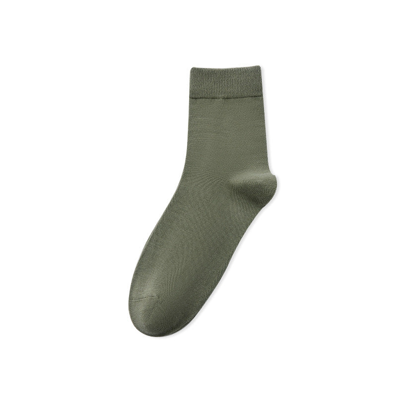 Autumn Cotton Anti-Odor Men's Mid-Calf Socks