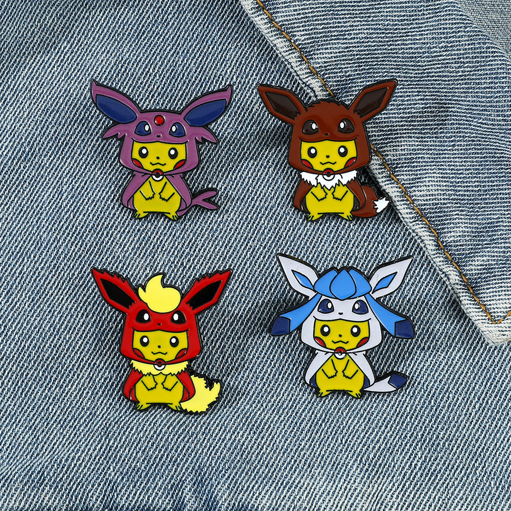 Japanese cartoon Pokémon brooch