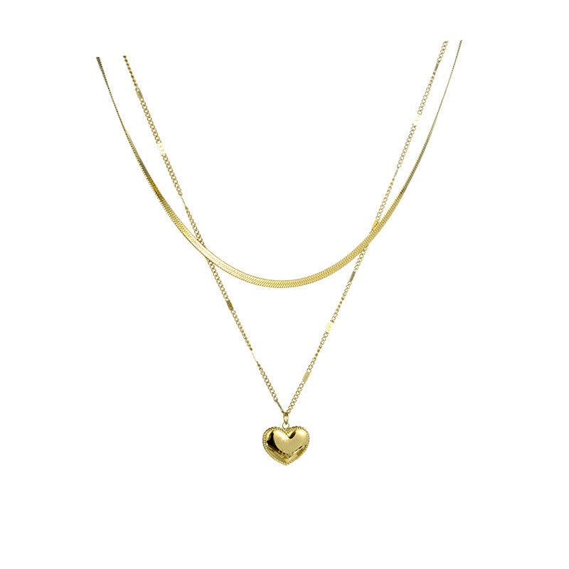 Love double necklace