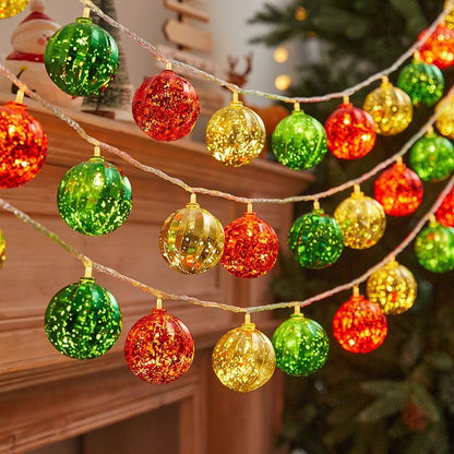 LED Christmas decoration light string atmosphere flashing light