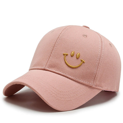 Gorra de béisbol sonriente de moda 