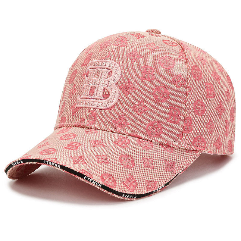 Extended Brim Korean Style Baseball Cap