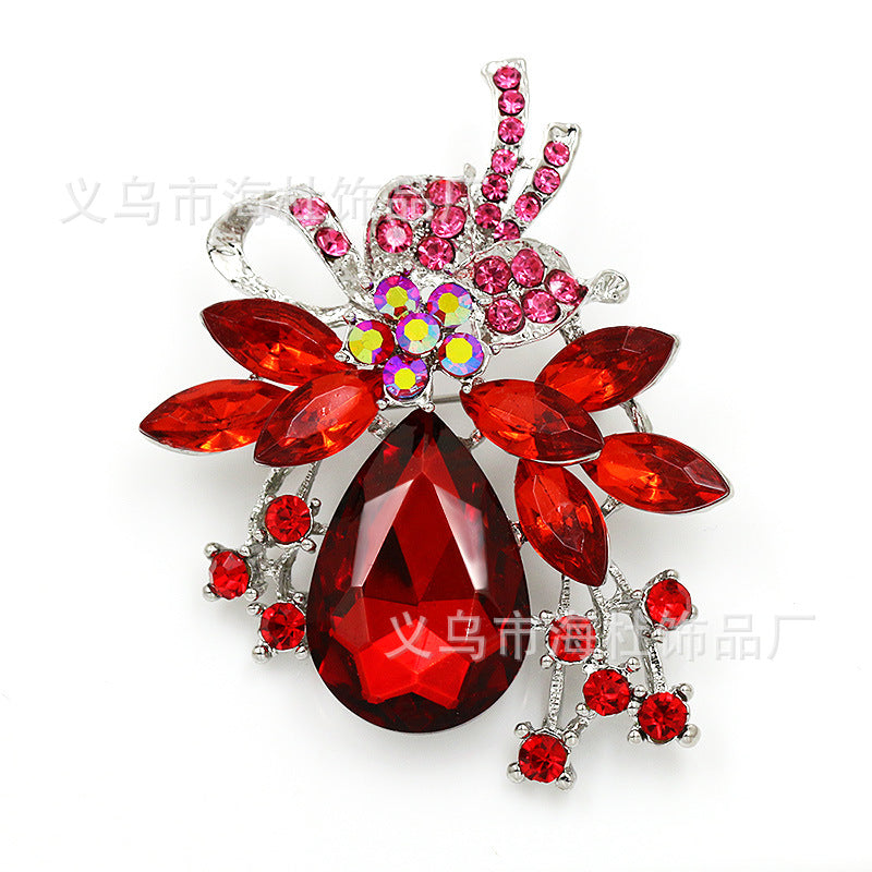 Versatile crystal corsage, alloy