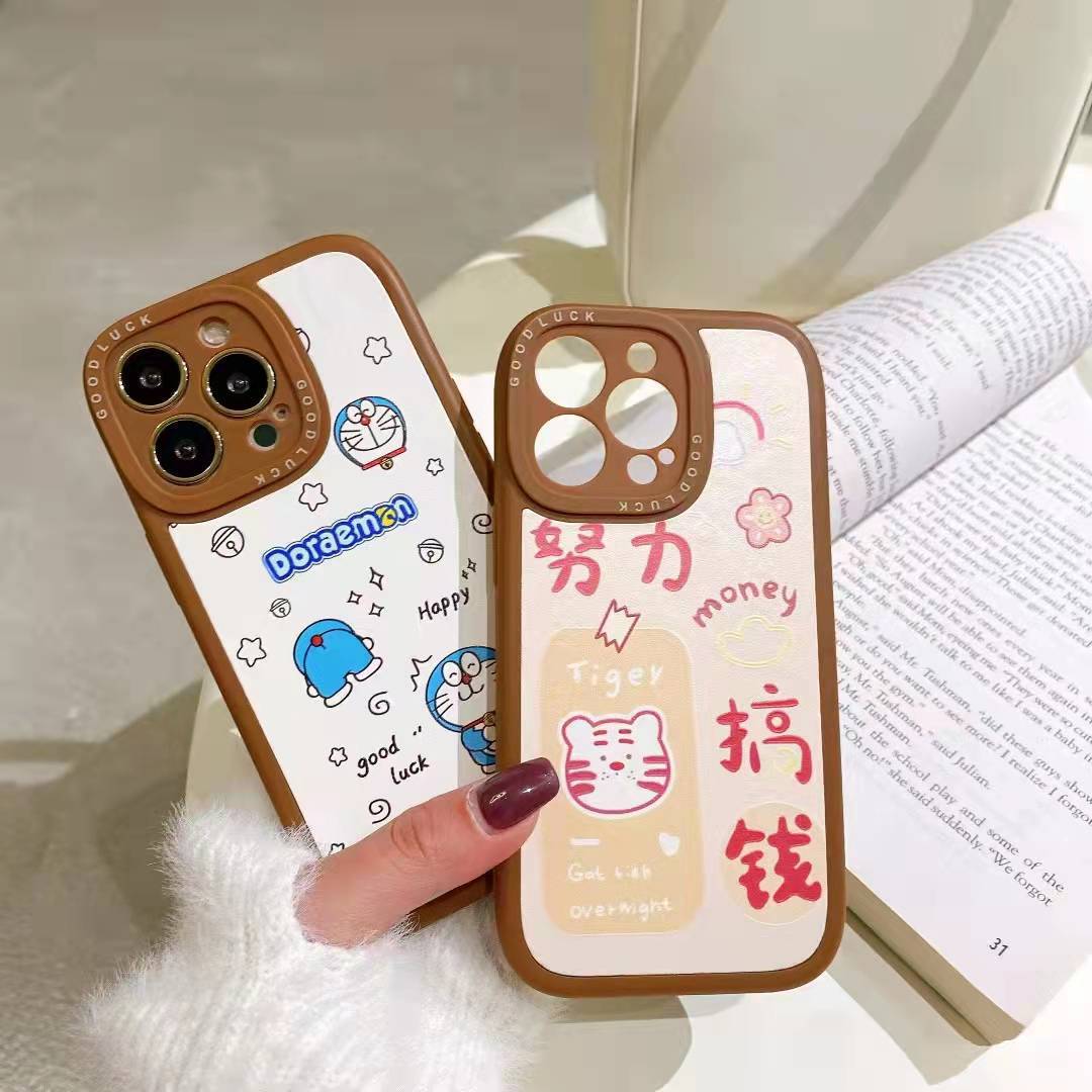 Chubby Sticker Case OPPO Reno12P FIND X5 A96 A5 Cartoon Precision Cover