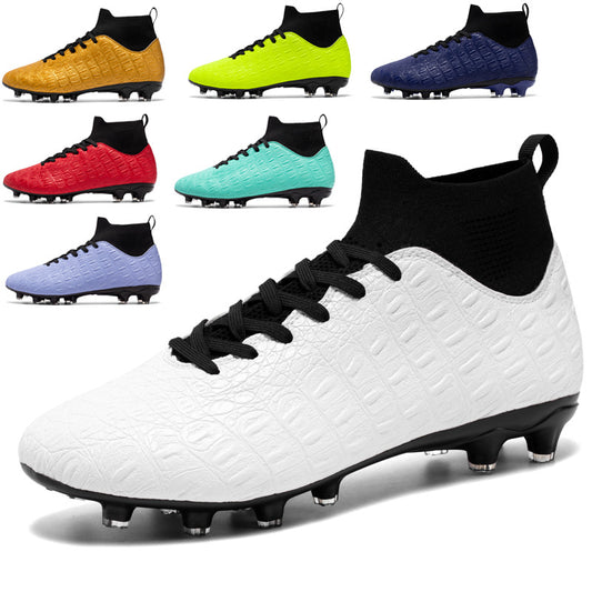 High-top AG Youth Soccer Shoes