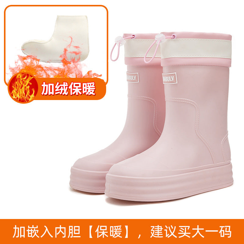 thick-soled medium tube water shoes