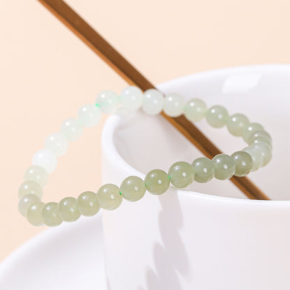 Pulsera de jade hetiano con cambio gradual natural 