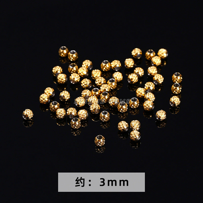 Stainless steel hammer beads loose beads