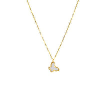 Fritillary Small Butterfly Necklace