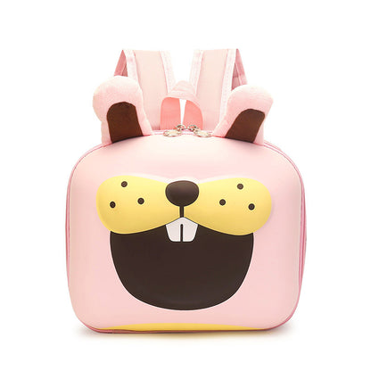 Cute Eggshell Kindergarten Baby Lion Backpack