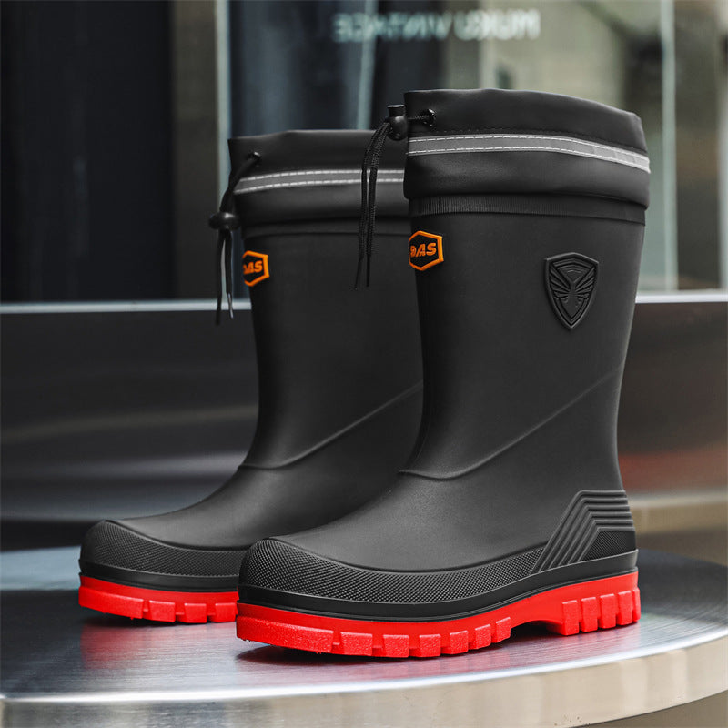 Rubber shoes outdoor fishing waterproof rain boots