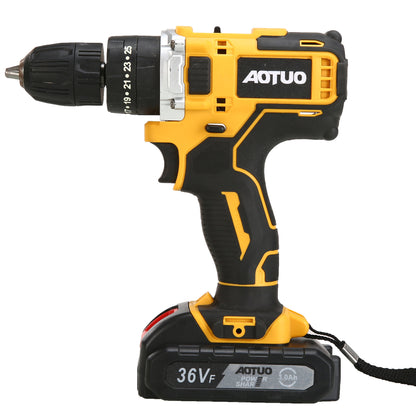 Cordless Drill Lithium Pistol Drill Electric Screwdriver