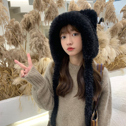 Bear Ear Knit Hat