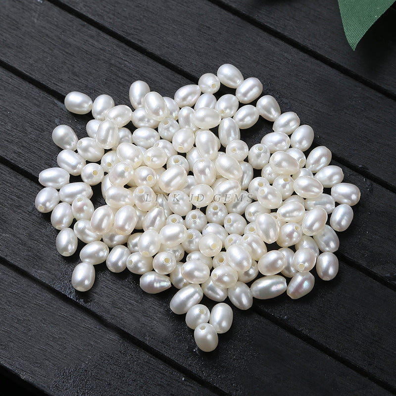 4-5Mm natural freshwater pearl rice beads