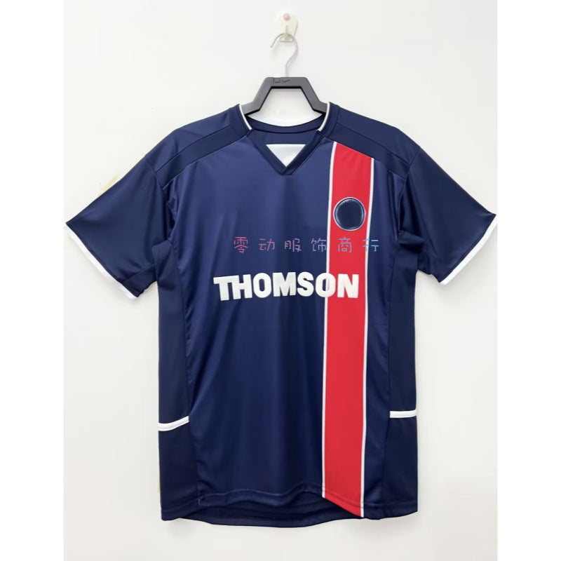 02-03 Paris Home/Away 10 Ronaldinho Short Sleeve Retro Jersey