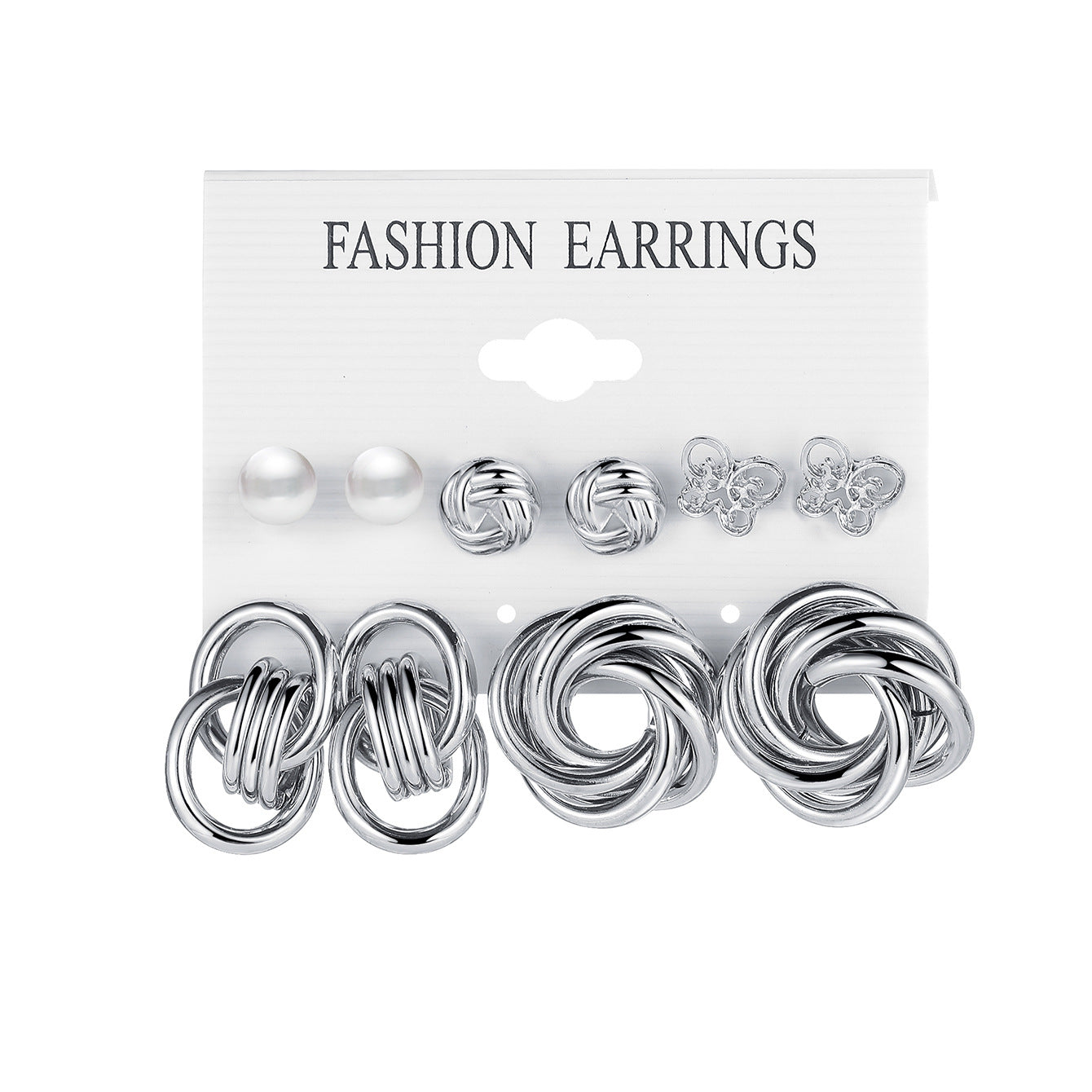 Rhinestones Large Hoop Earrings Jewelry Wholesale