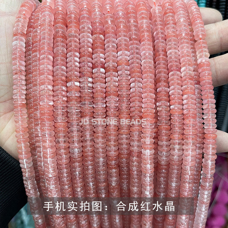 2 * 6Mm abacus beads disc loose beads