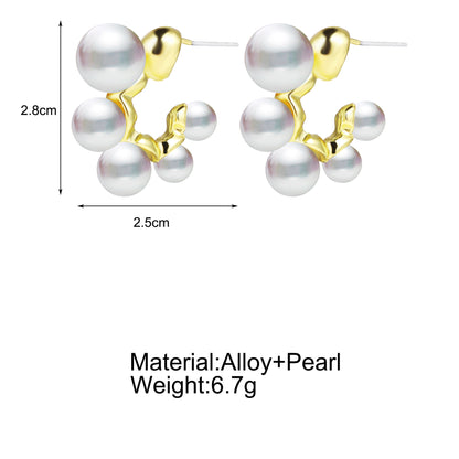 Hot selling pearl earrings