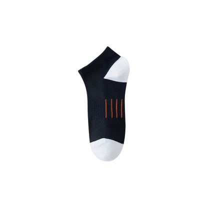 Spring-Autumn Thin Lettered Men's Ankle Socks