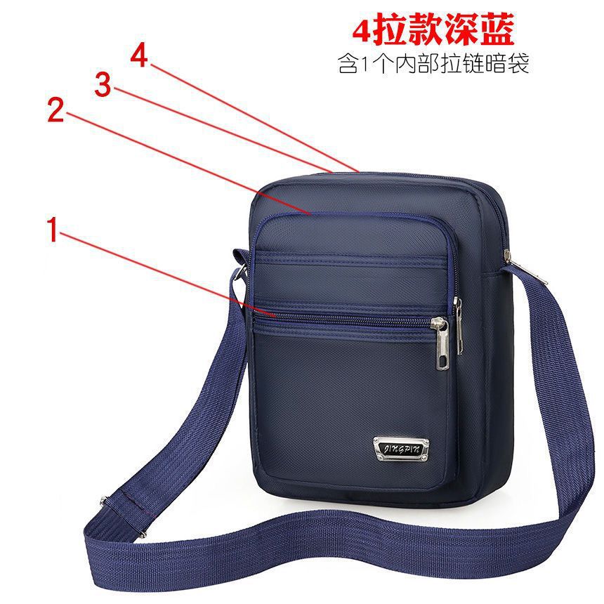 Men's Crossbody Bag Oxford Cloth