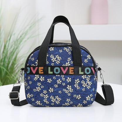 New printed women's shoulder bag