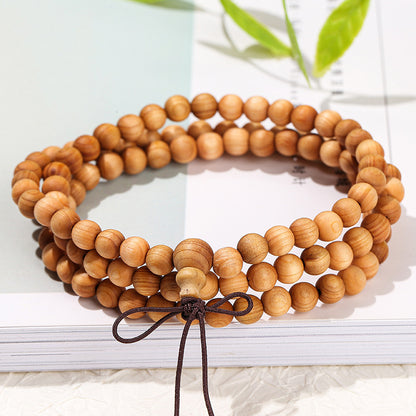 Taihang Ya Bai Buddha Bead Bracelet 108 Wooden Multi-circle