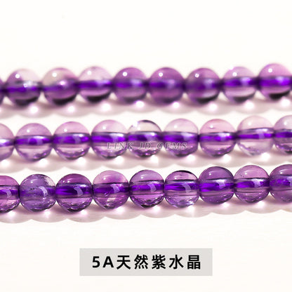 4Mm natural stone crystal agate small beads round beads