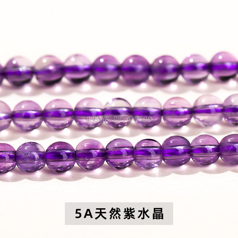 4Mm natural stone crystal agate small beads round beads